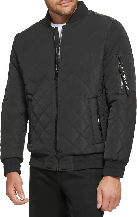 calvin klein men's flight jacket.